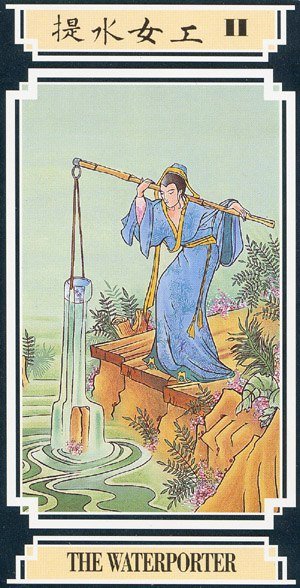 Chinese Tarot THE WATERPORTER Image