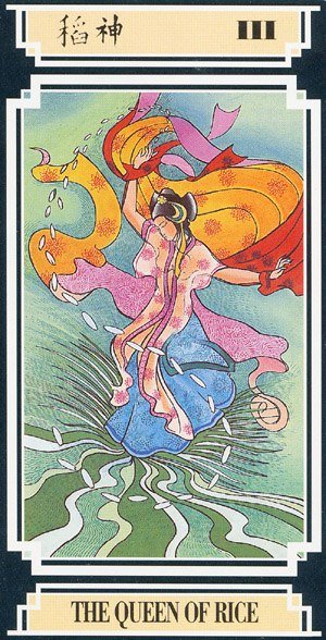 Chinese Tarot THE QUEEN OF RICE Image