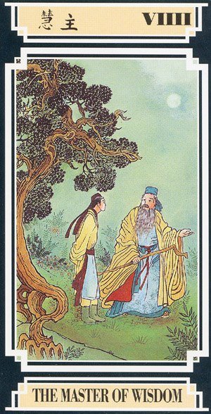Chinese Tarot THE MASTER OF WISDOM Image