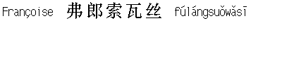 Chinese Names