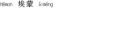 Chinese Names