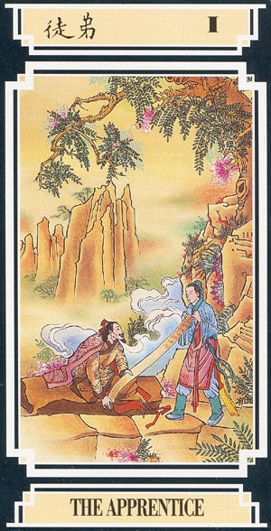 Chinese Tarot THE APPRENTICE Image