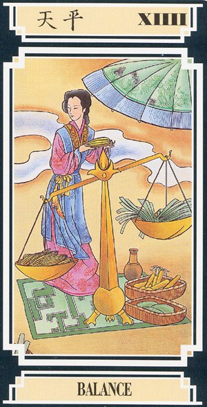 Chinese Tarot BALANCE Image