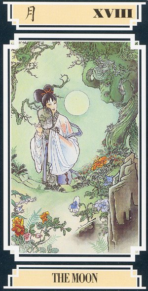 Chinese Tarot THE MOON Image