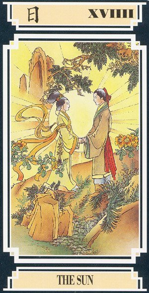 Chinese Tarot THE SUN Image
