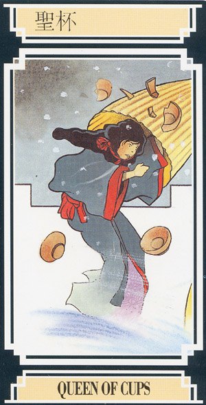 Chinese Tarot QUEEN OF CUPS Image