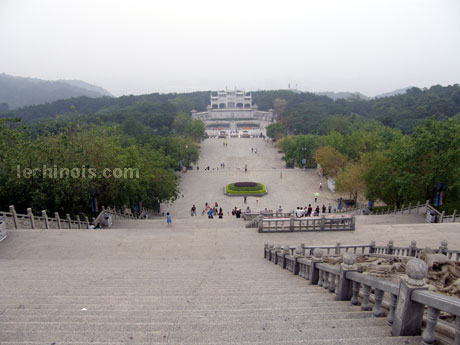 Guan Yin Statue, a view from the top