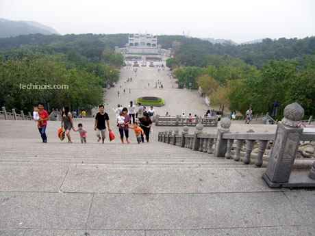 Guan Yin Statue, another view from the top